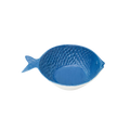 Schüssel Fisch blau