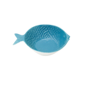 Schüssel Fisch türkis