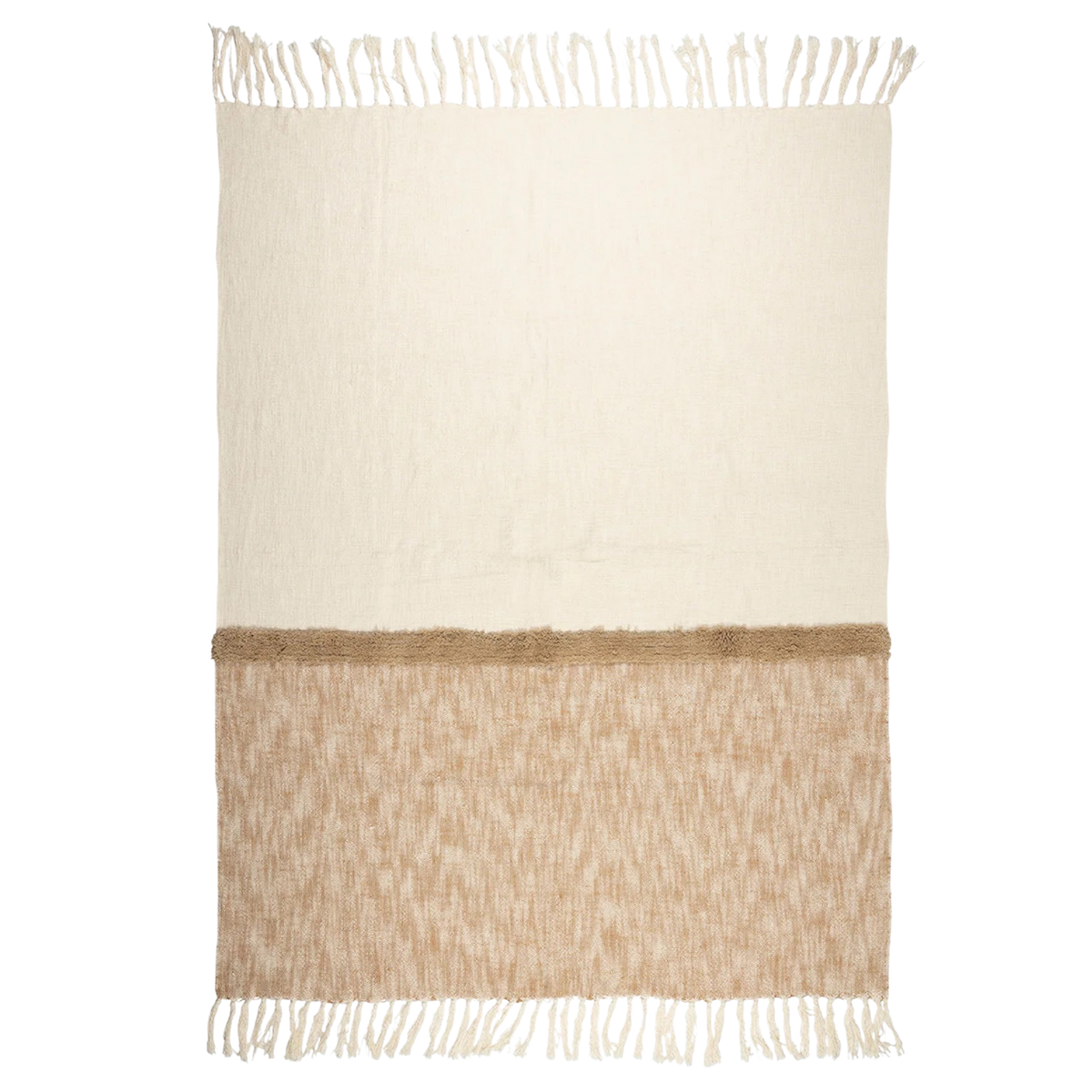 Decke Athen creme/beige
