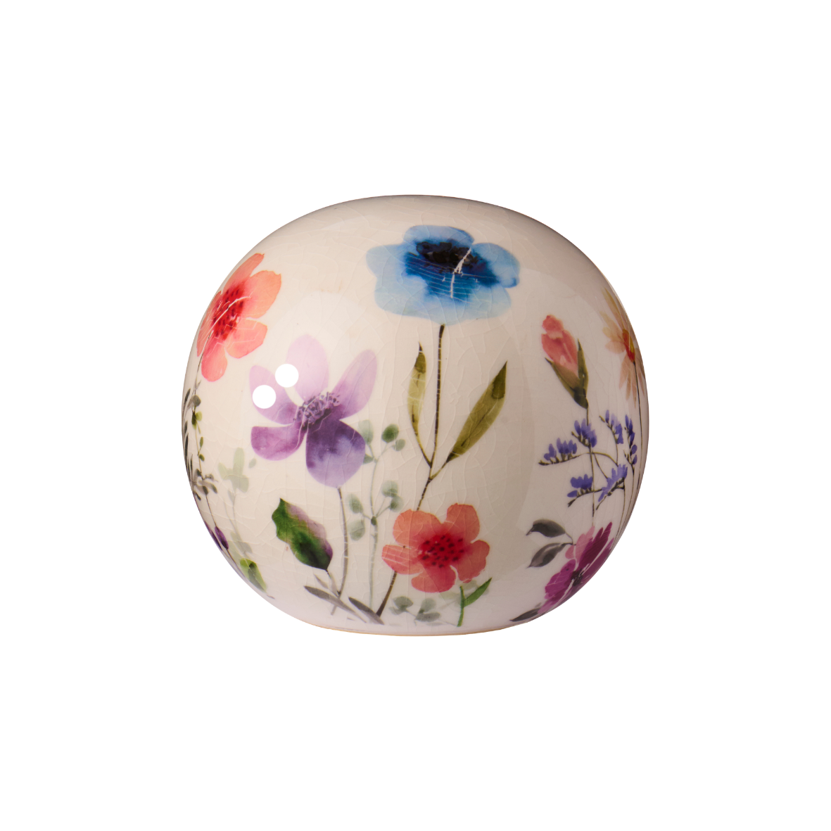 Deko Kugel Blumen S