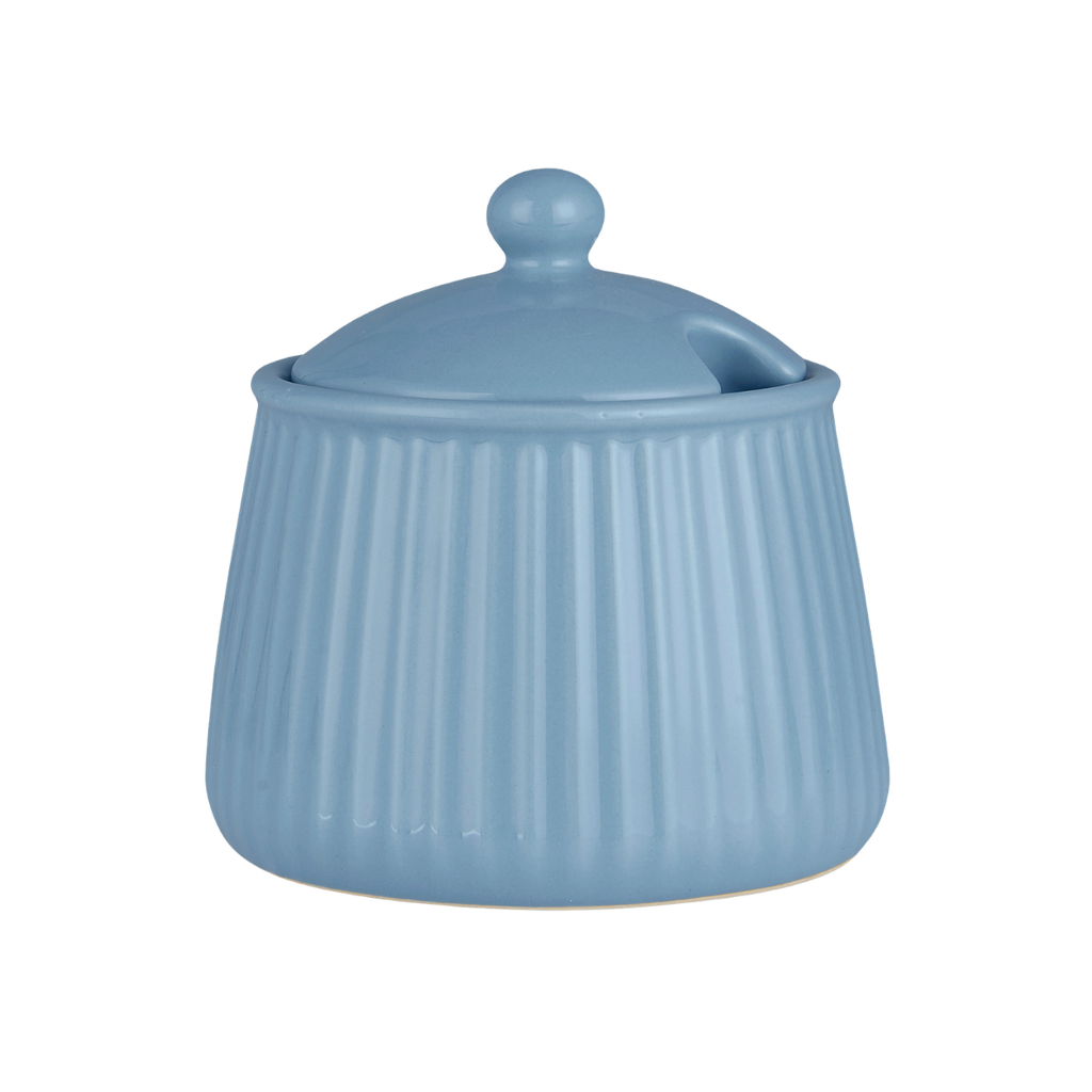 Zuckerdose hellblau