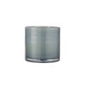 Teelicht/Vase Glas blau S
