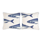 Polsterüberzug Doppelfisch 2