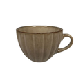 Tasse mit Rillen L sand