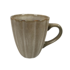 Tasse mit Rillen M sand