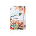 Notizbuch weiß mit Blumen