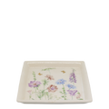 Papillon Tablett mit Blumen