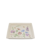Papillon Tablett mit Blumen