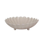 Metallschüssel Shell beige