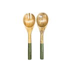 Salatbesteck pearl olive