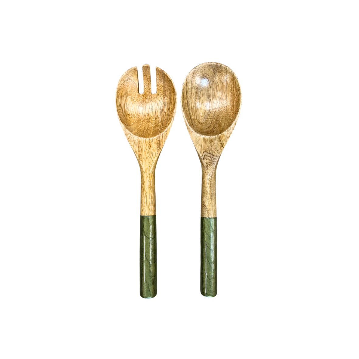 Salatbesteck pearl olive