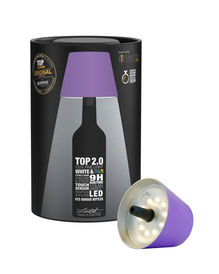 Sompex Top Lampe 2.0 lila