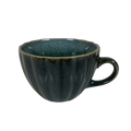 Tasse mit Rillen L blau