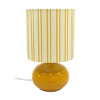 Keramiklampe gelb