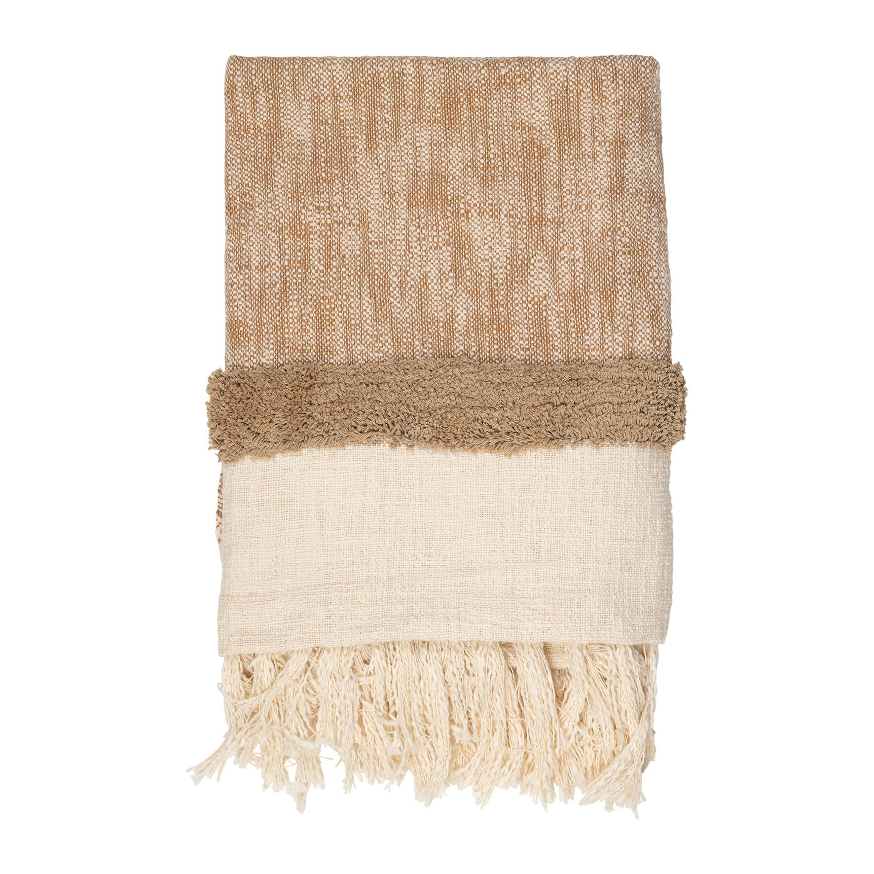 Decke Athen creme/beige