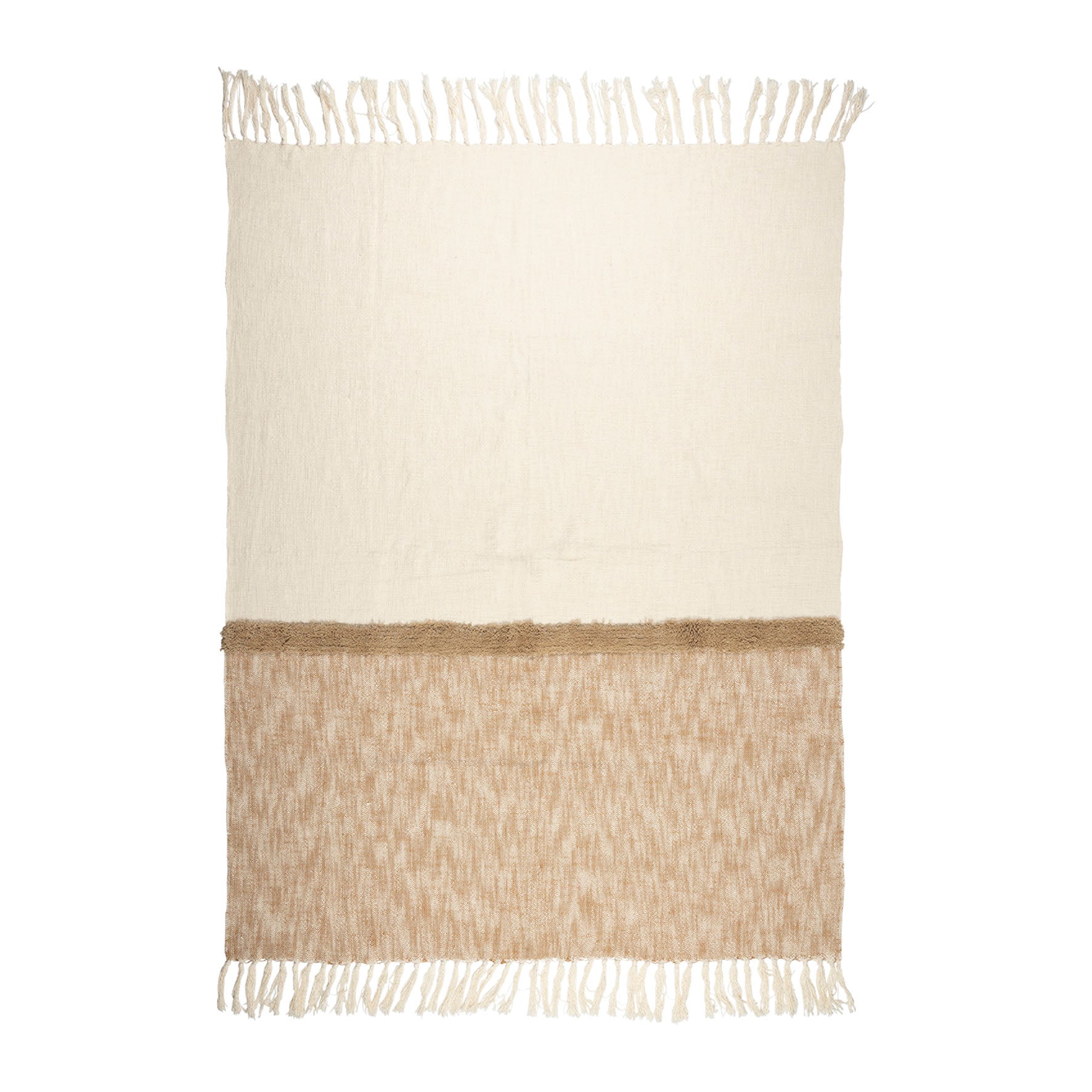 Decke Athen creme/beige
