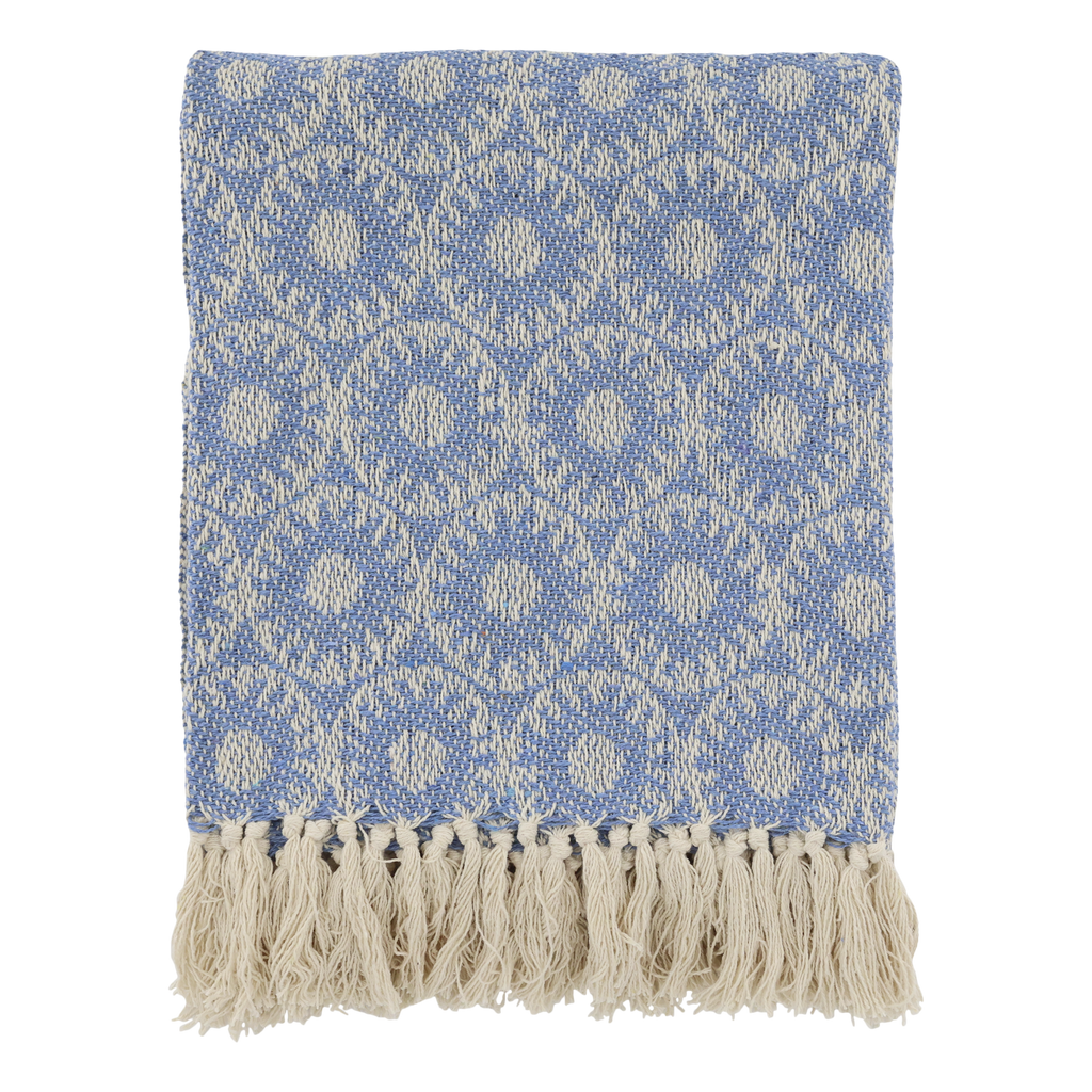 Decke mittelblau