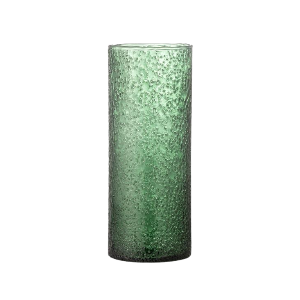 Vase Zylinderform smaragdgrün