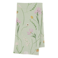 Geschirrtuch Blumen grün