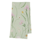 Geschirrtuch Blumen grün