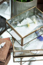 Glasdose / Serviettenhalter