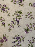 Beschichtetes Tischtuch Blümchen 150x240
