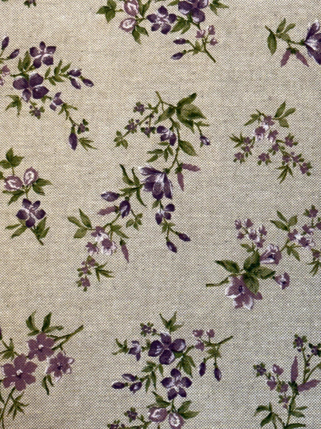 Beschichtetes Tischtuch Blümchen 150x240