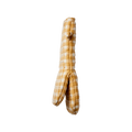Kochhandschuh gelb und creme kariert