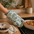 Kochhandschuh mit Oliven