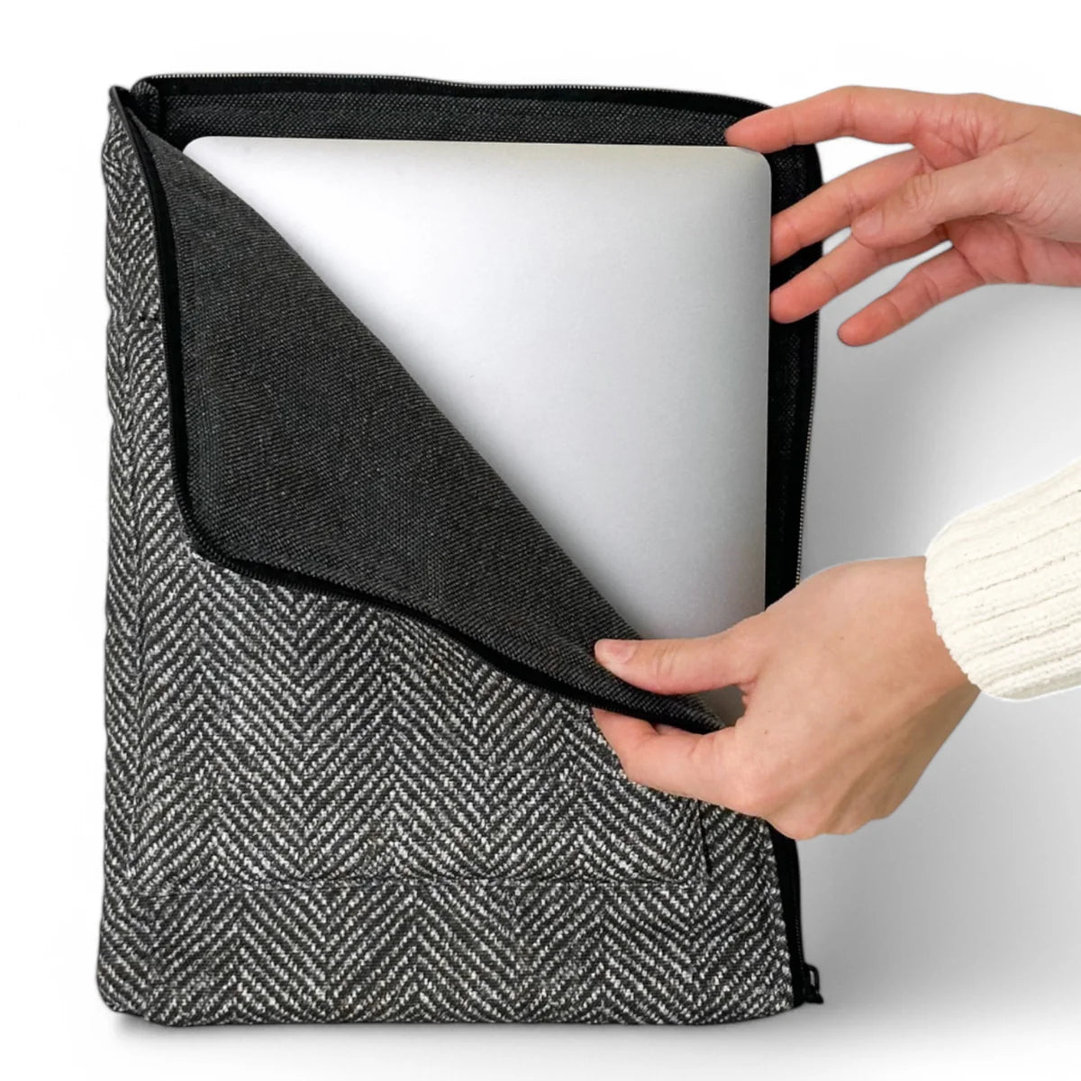 Laptoptasche 13 Zoll grau/schwarz