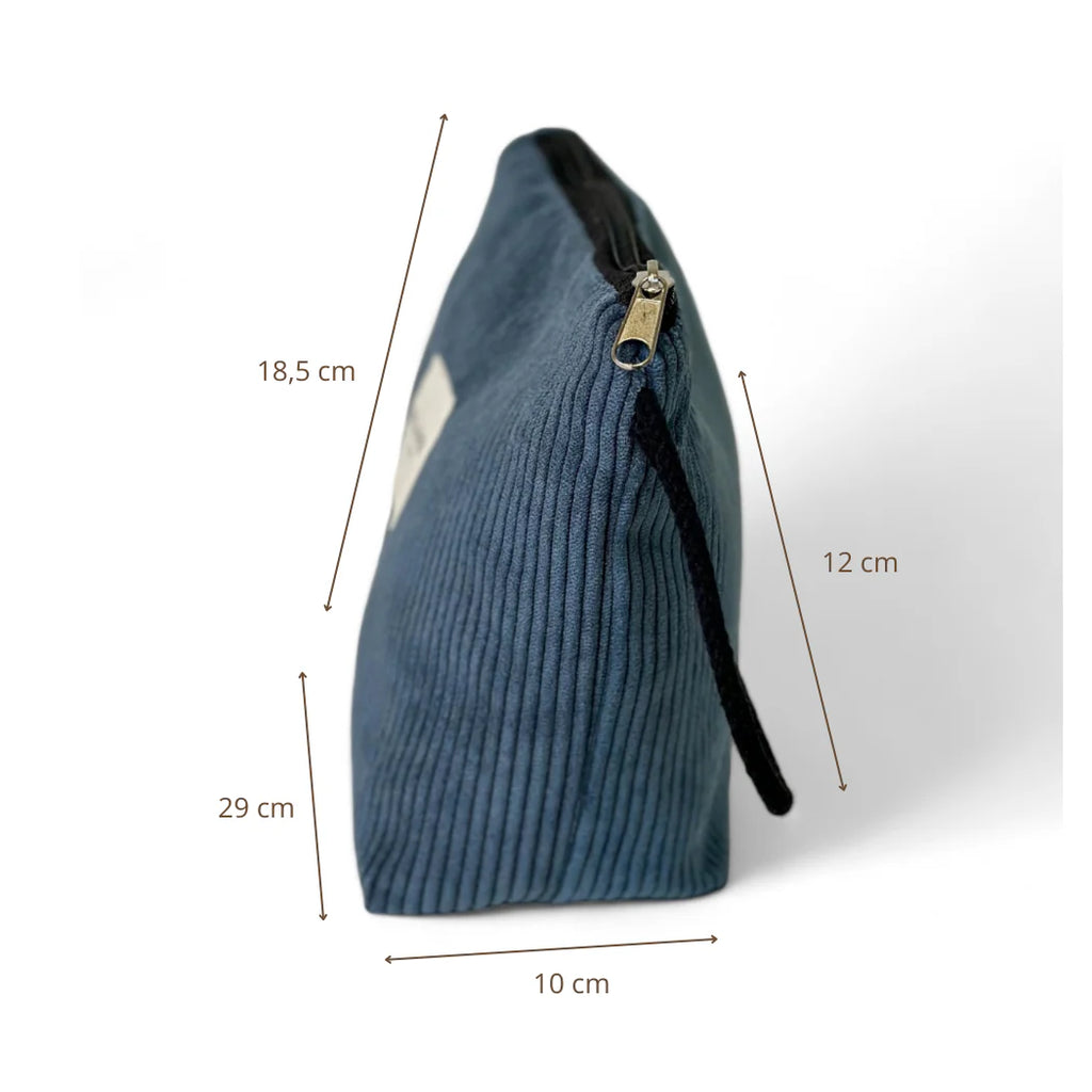 De La Mur Necessaire L Cord mittelblau