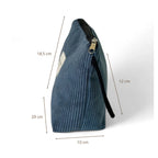 De La Mur Necessaire L Cord mittelblau