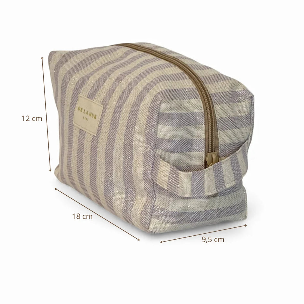 Necessaire M ecru-lila