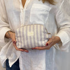 Necessaire M ecru-lila