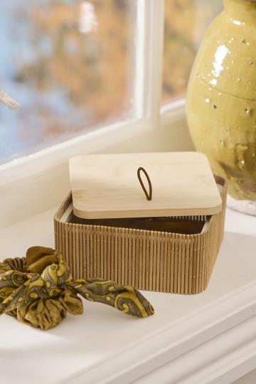 Box mit Deckel quadratisch