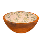 Schüssel Mangoholz Olive M