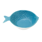 Schüssel Fisch türkis