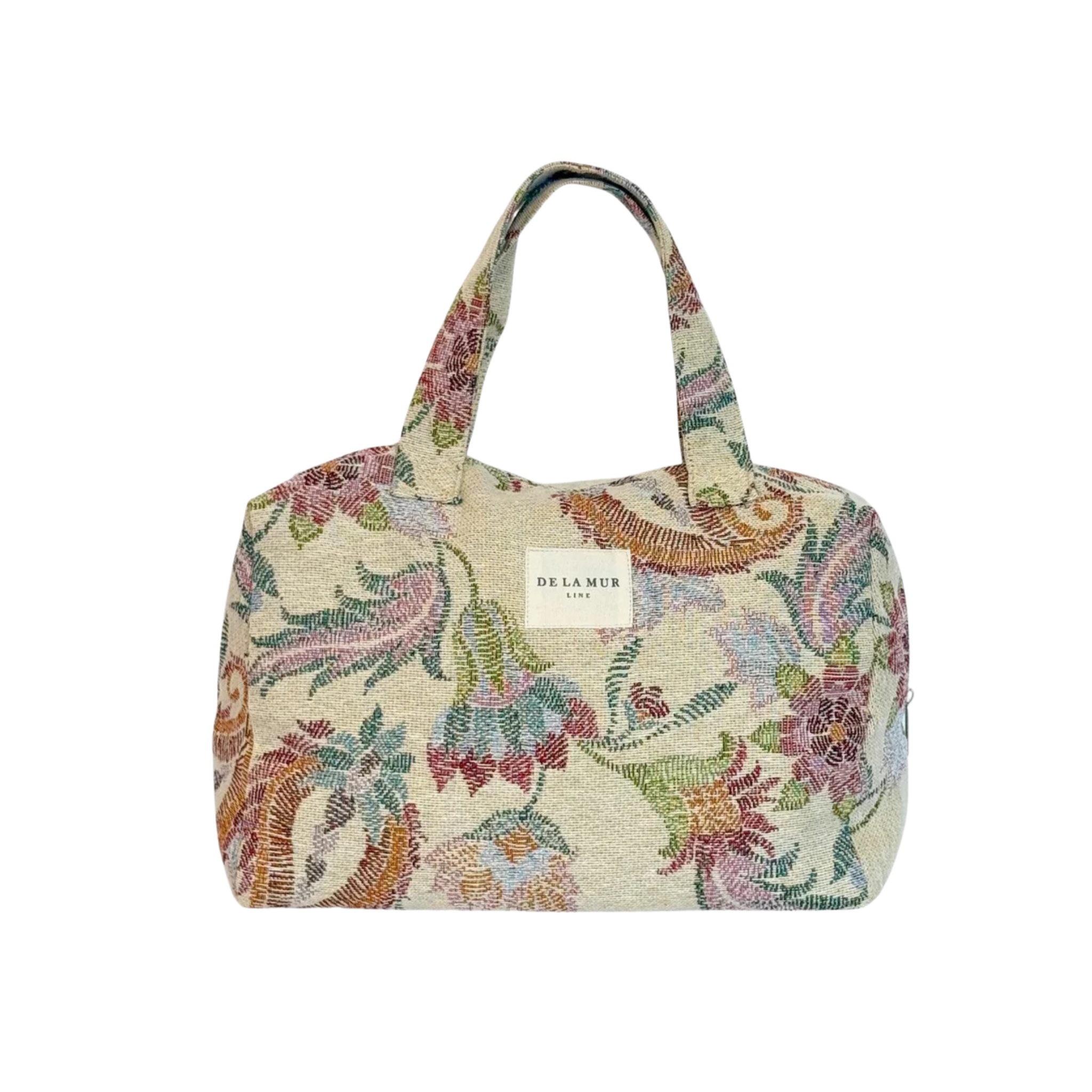 Tasche mit Tragegriffe mit Blumenmuster