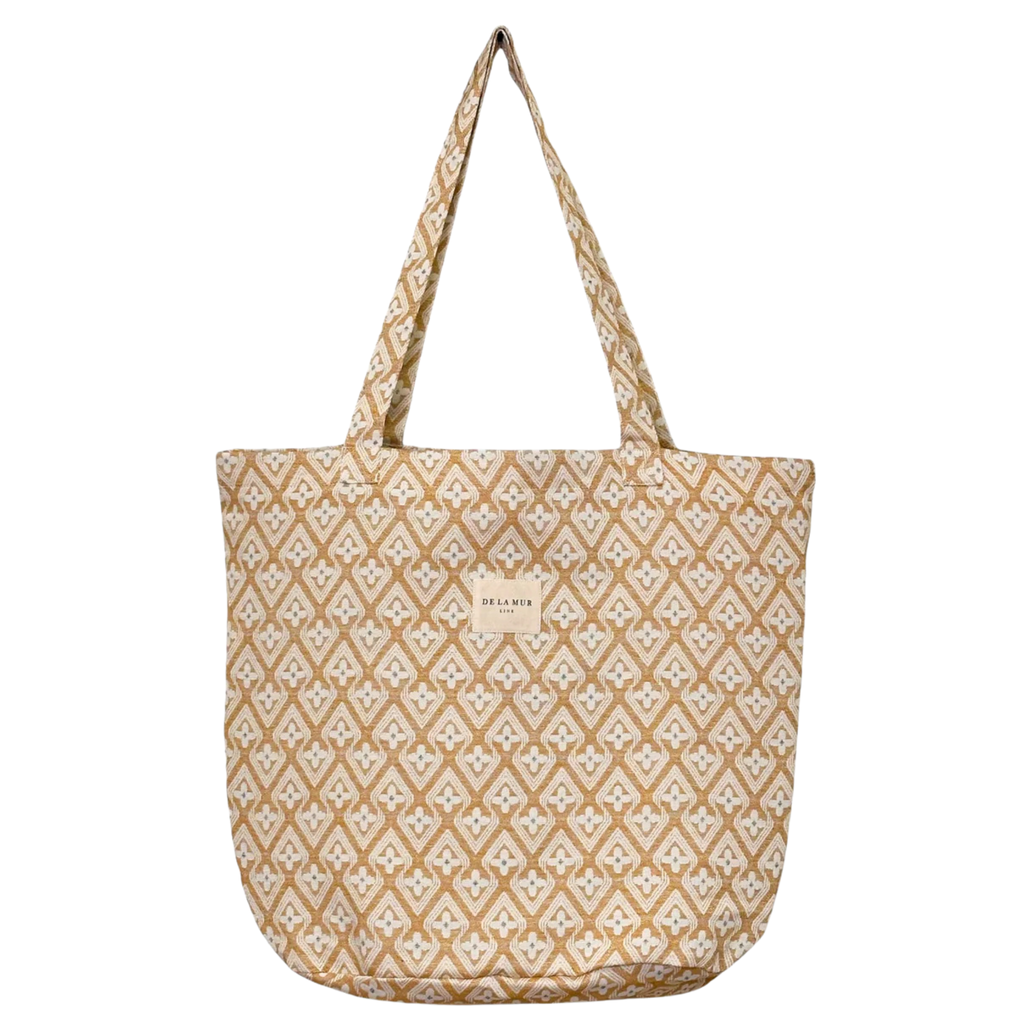 Shopper senfgelb-beige