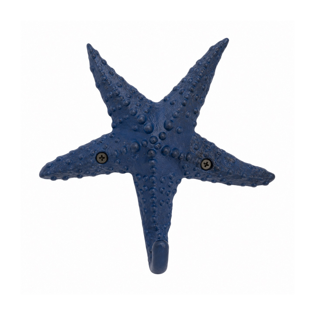 Haken Seestern blau
