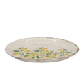 Servierteller Zitrone antique oval