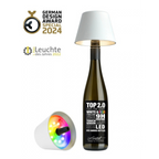 Sompex Top 2.0 Flaschenlampe weiß