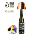 Sompex Top 2.0 Flaschenlampe kupfer glänzend