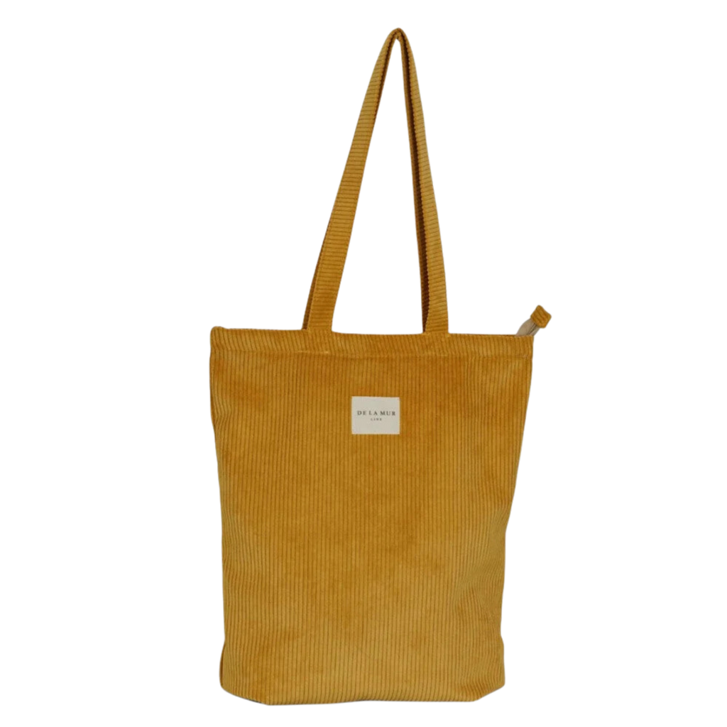 De La Mur Tragetasche mit Zip Cord senf