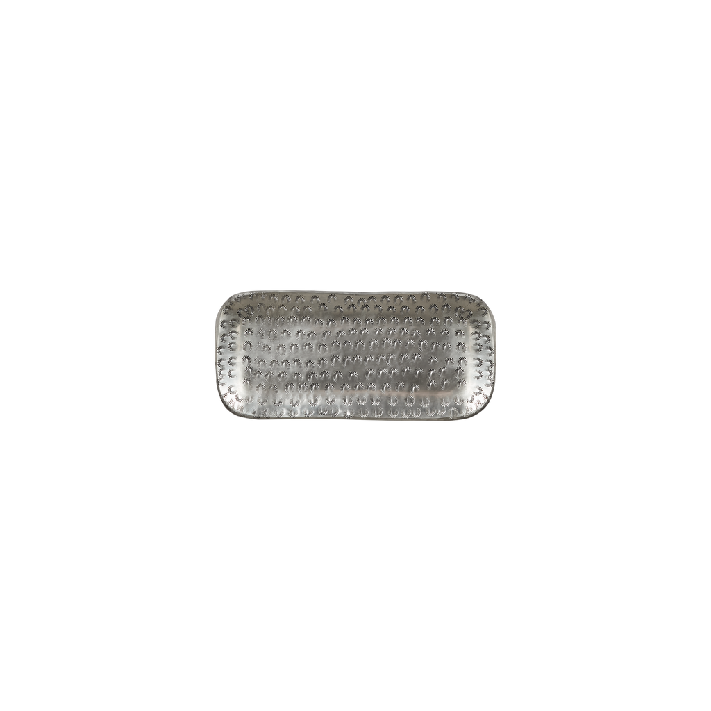 Tablett silber rechteckig S
