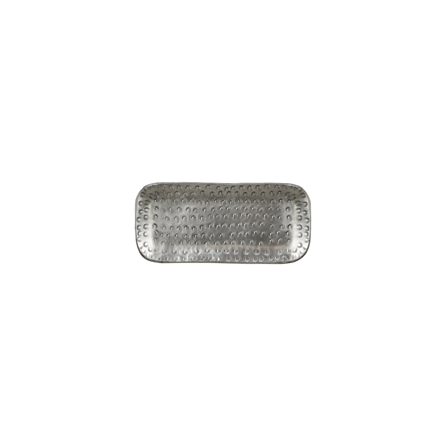 Tablett silber rechteckig S