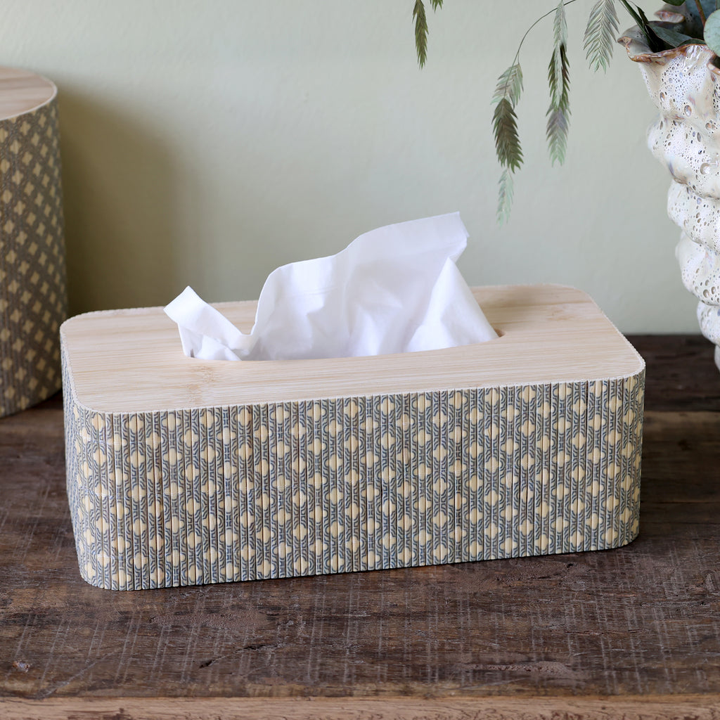 Taschentücherbox blau