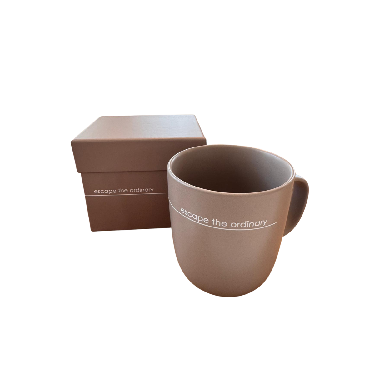 Tasse Escape the Ordinary