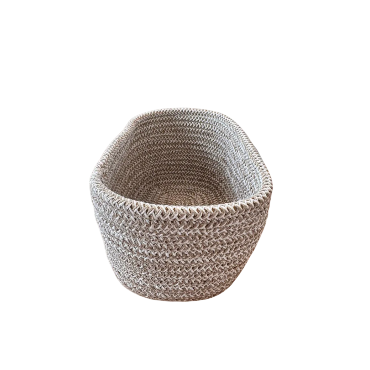 Stoffkorb creme/beige – Seabreeze