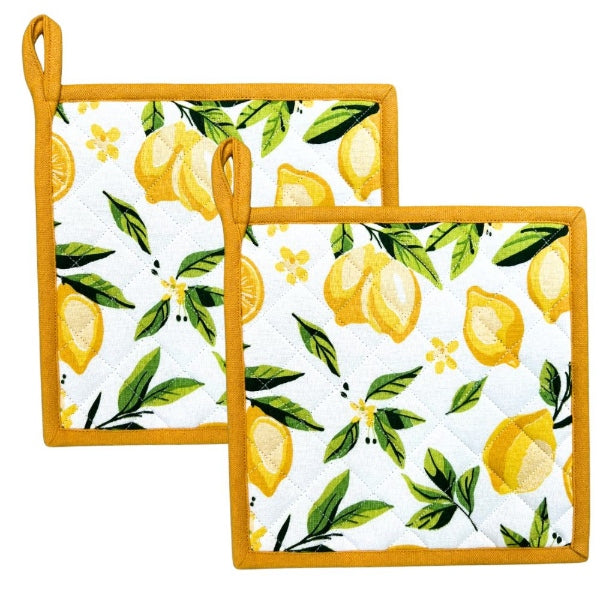 Topflappen Zitrone